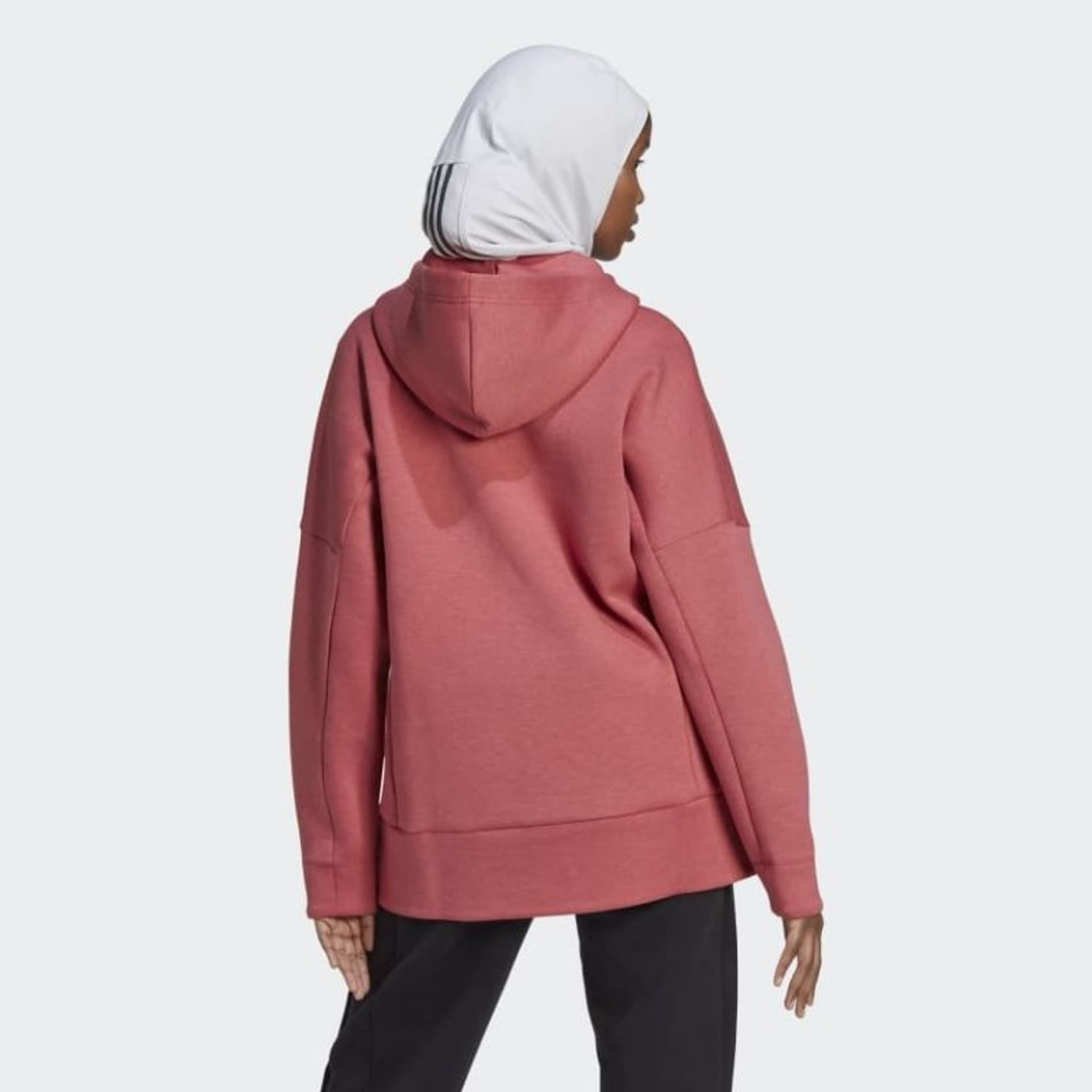 

Bluza adidas Mission Victory Loose Fit Full-Zip Hoodie W (kolor Różowy, rozmiar S)