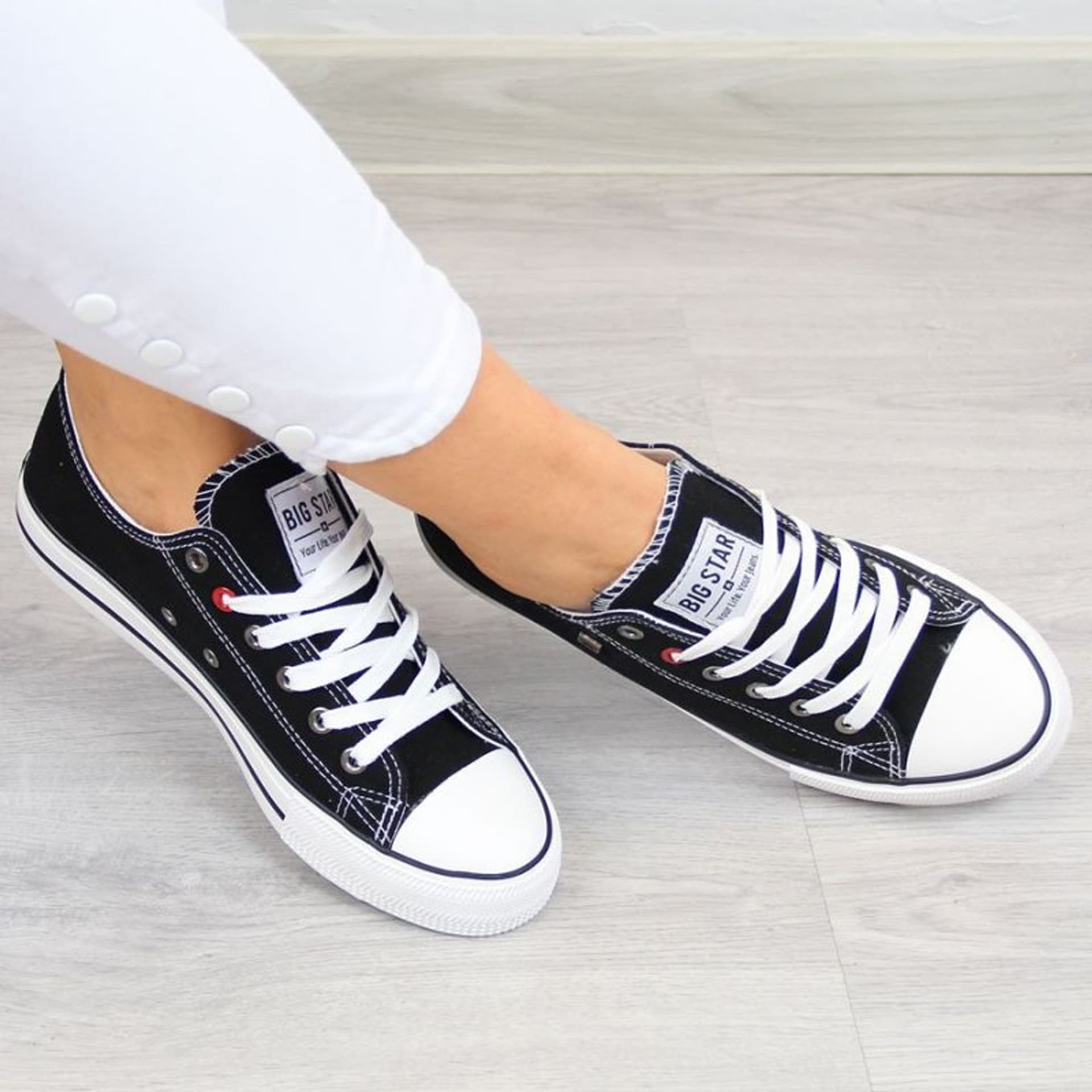 

Buty, tenisówki Big Star W (kolor Biały. Czarny, rozmiar 38)