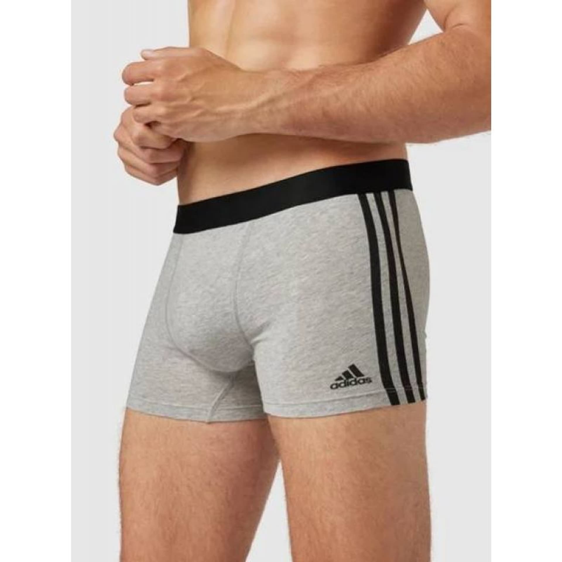 

Bokserki majtki adidas M 4A2M02 (kolor Szary/Srebrny, rozmiar L)