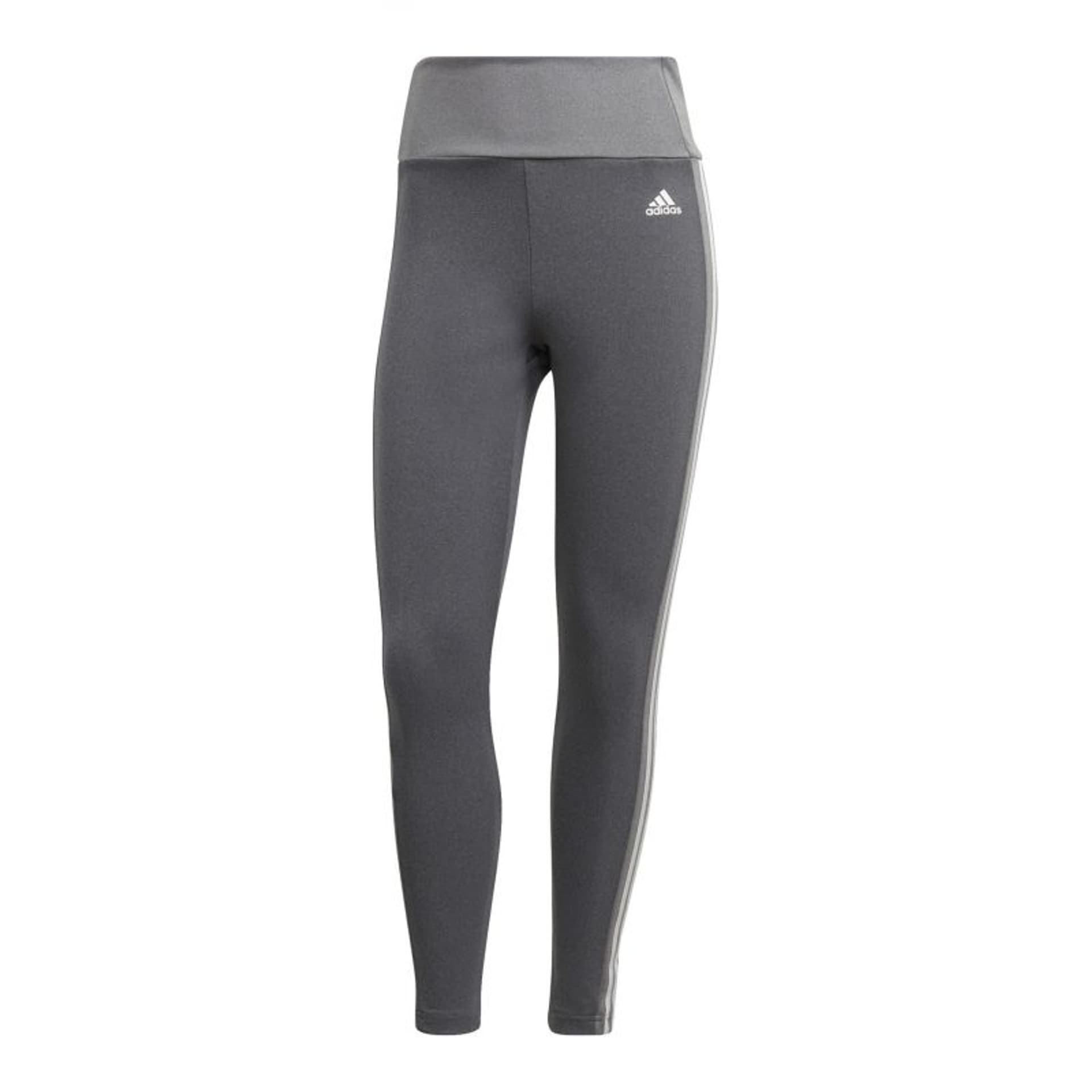 

Legginsy adidas High Riese 3-Stripes 7/8 Tights W (kolor Szary/Srebrny, rozmiar S (163cm))