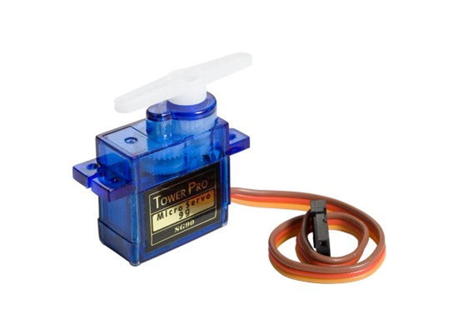 

Oryginalne serwo SG90 (1.2kg/4.8V, 0.12sek/60*)