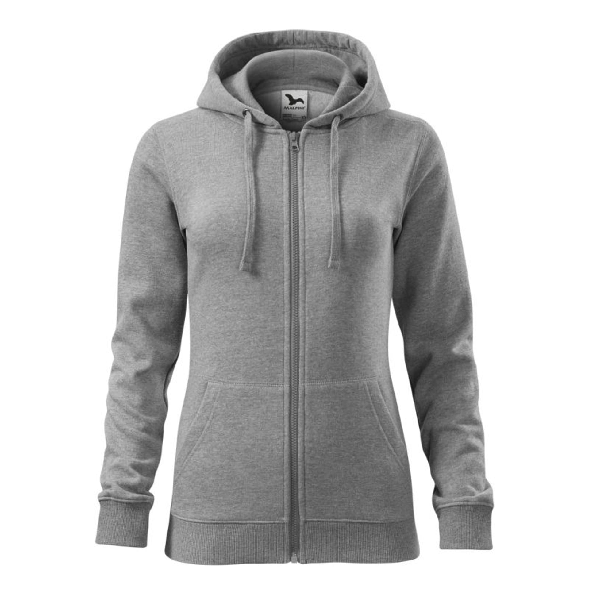 

Bluza Trendy Zipper W MLI (kolor Szary/Srebrny, rozmiar S)