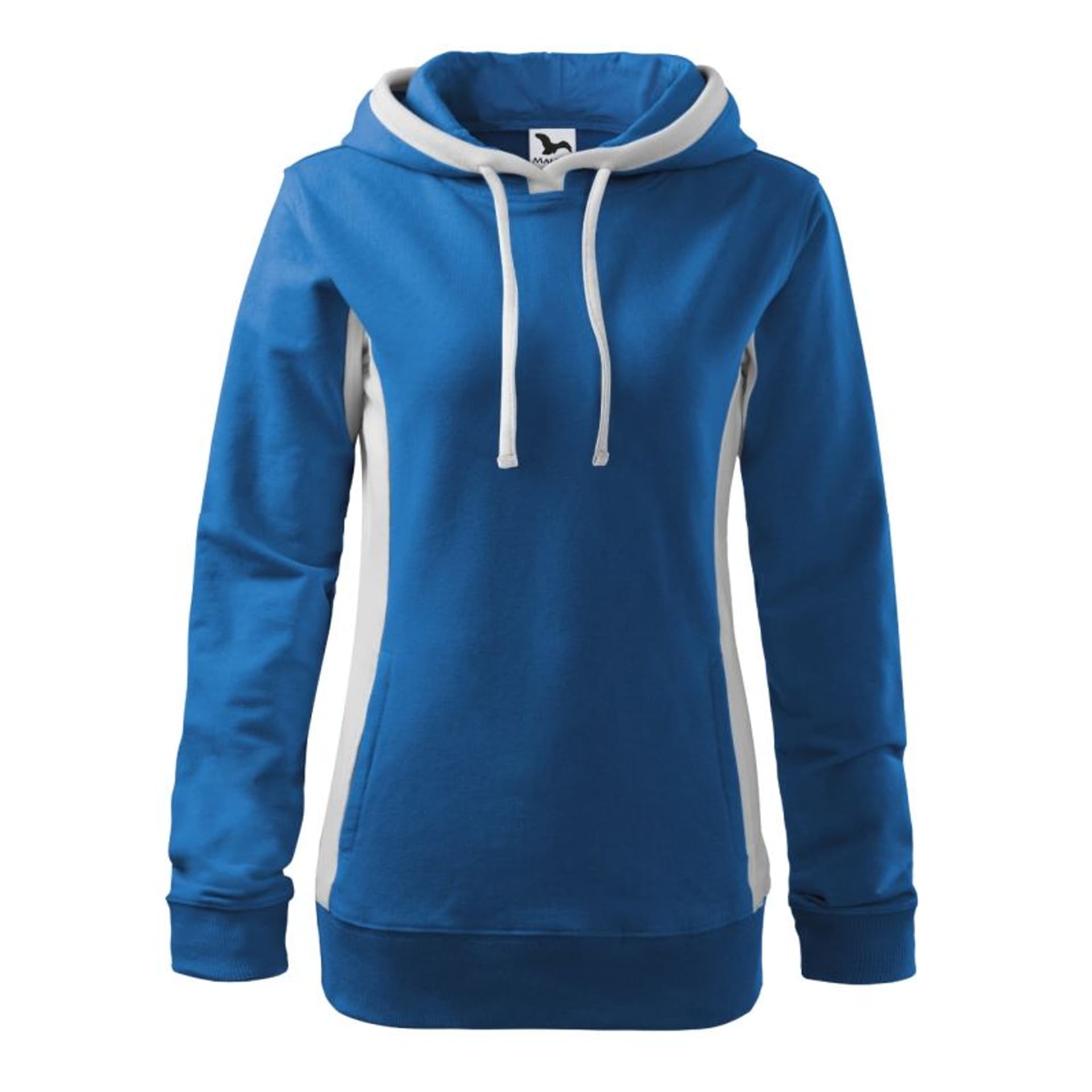 

Bluza Malfini Kangaroo W MLI (kolor Biały. Niebieski, rozmiar M)