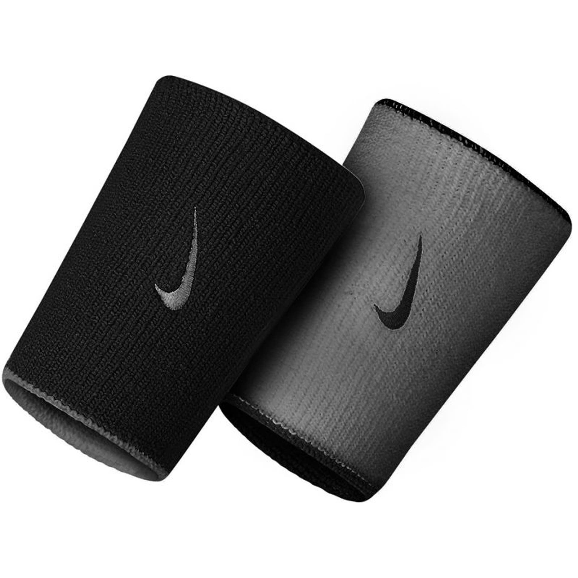

Frotka, opaska na rękę Nike Swoosh Doublewide 2szt N0001586 (kolor Czarny. Szary/Srebrny)
