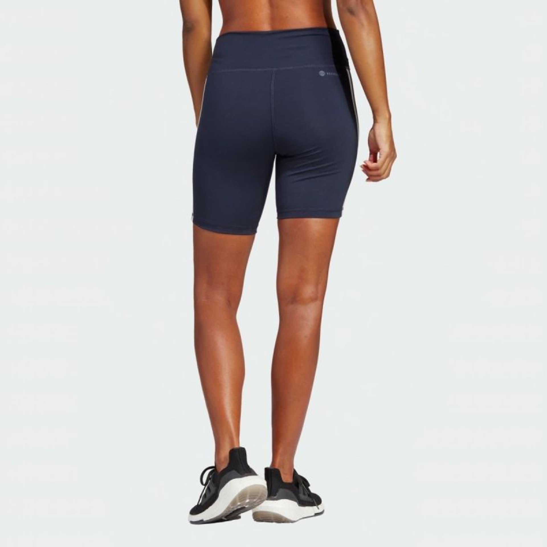

Spodenki adidas Training Essentials 3-Stripes High Waist Thighs W (kolor Granatowy, rozmiar XS)
