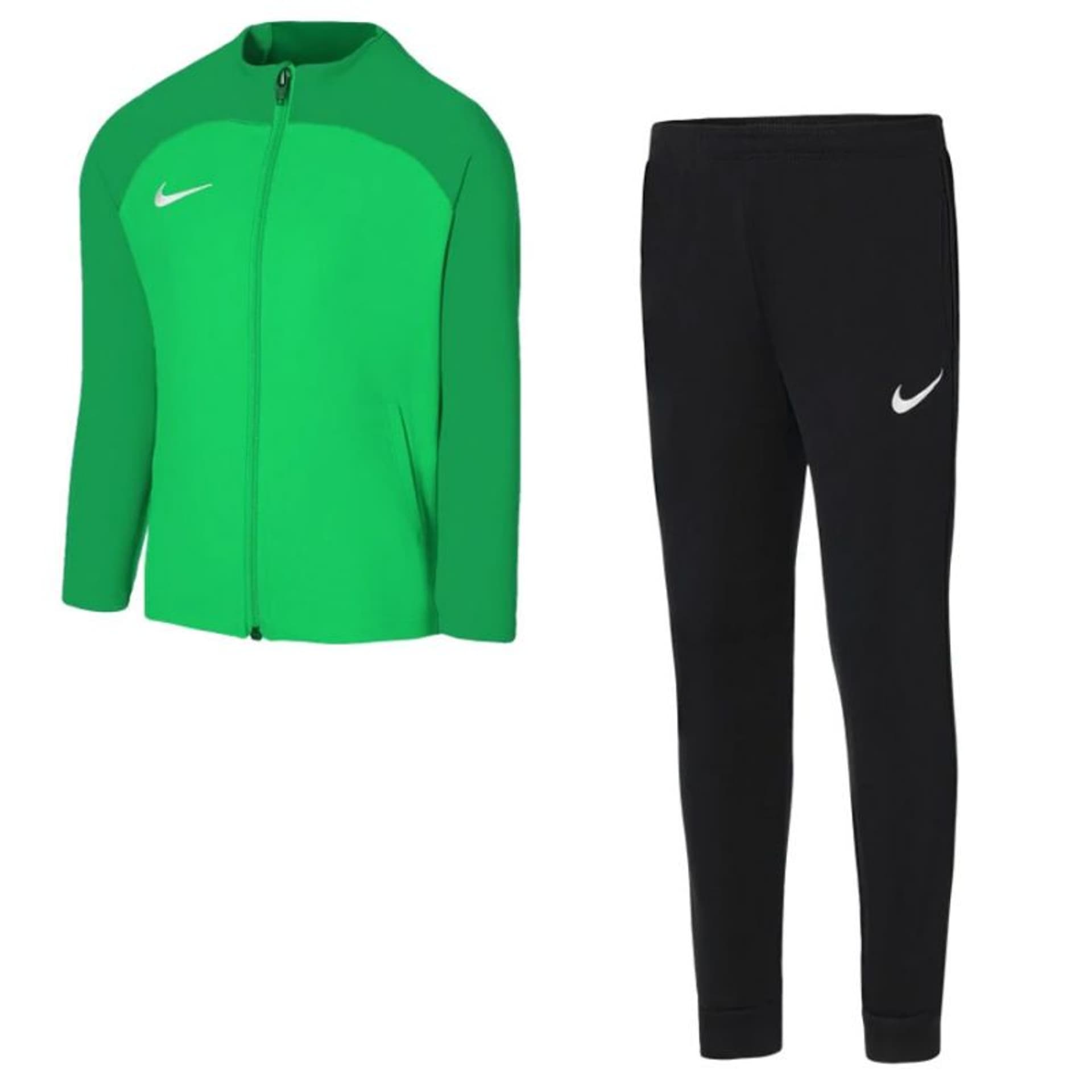 

Dres Nike Academy Jr DJ336 (kolor Czarny. Zielony, rozmiar M 110-116 cm)
