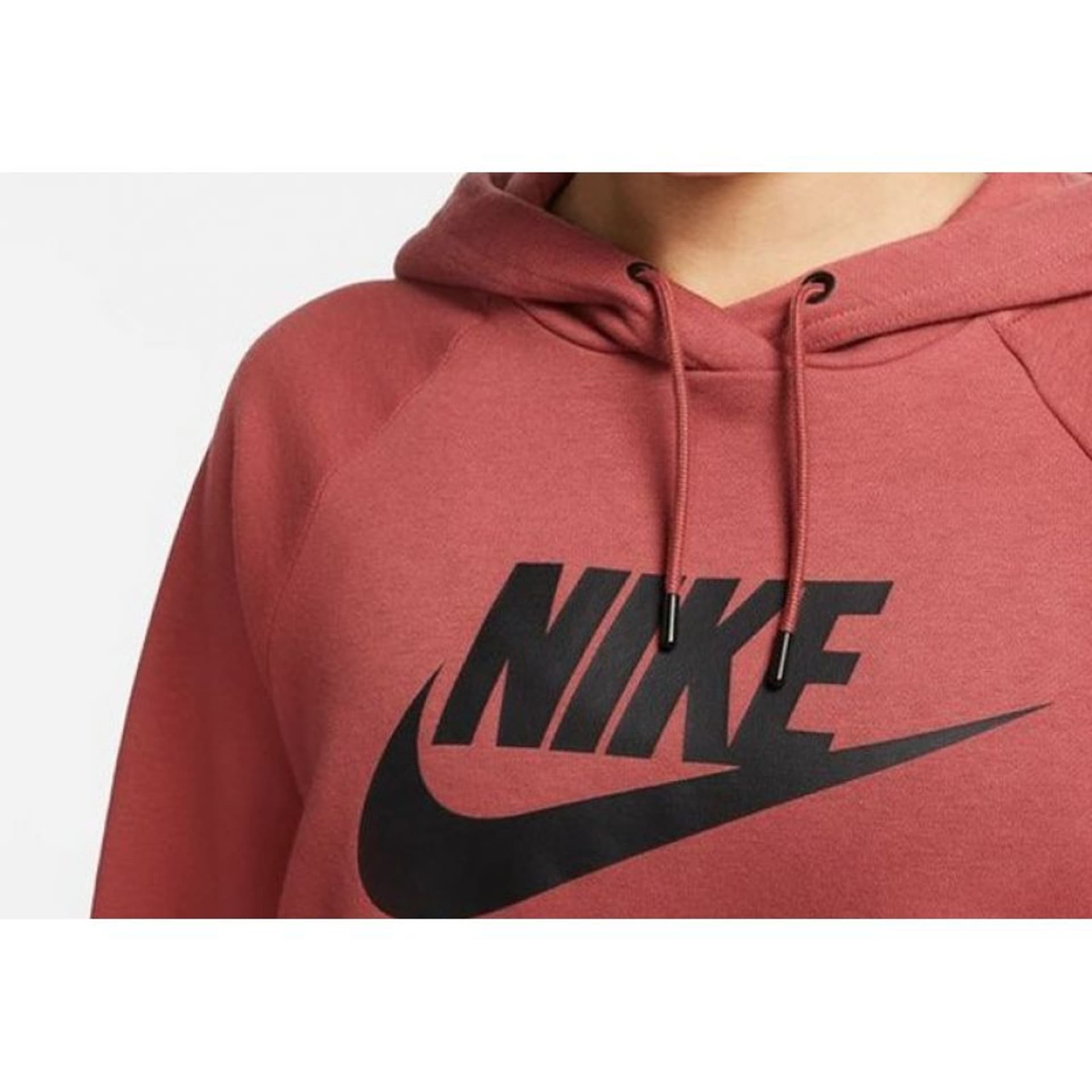 

Bluza Nike Sportswear Essential Hoddie PO HBR W DX2319 (kolor Czerwony, rozmiar XS)