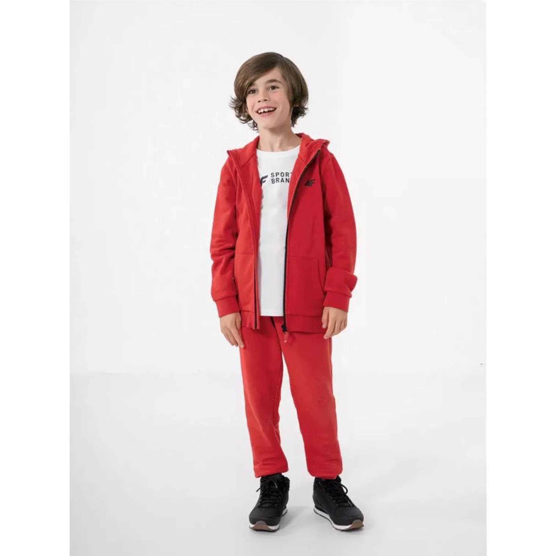 

Bluza 4F Jr HJZ22-JBLM001 (kolor Czerwony)