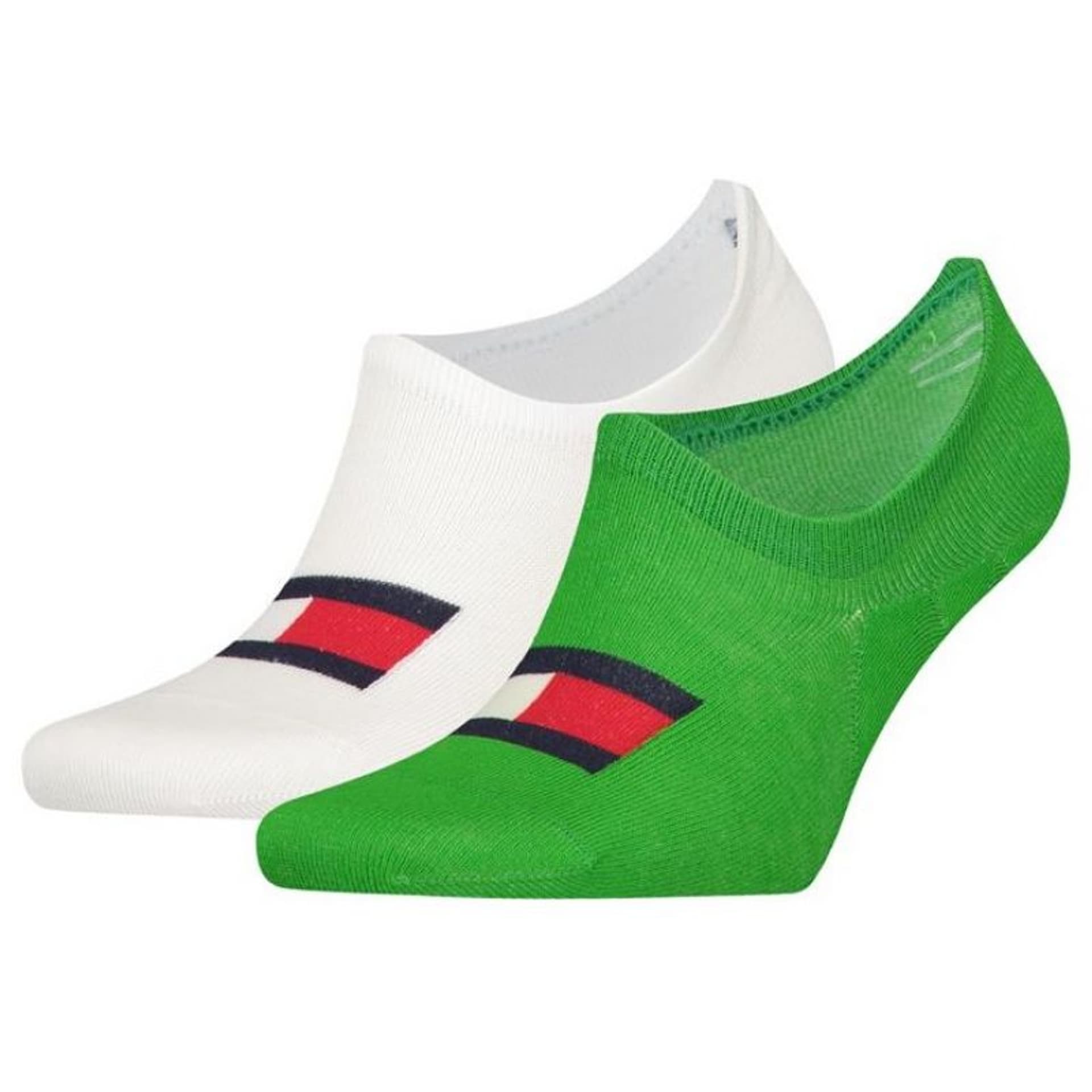 

Skarpety Tommy Hilfiger Footie Flag 701223928 (kolor Biały. Zielony, rozmiar 43-46)