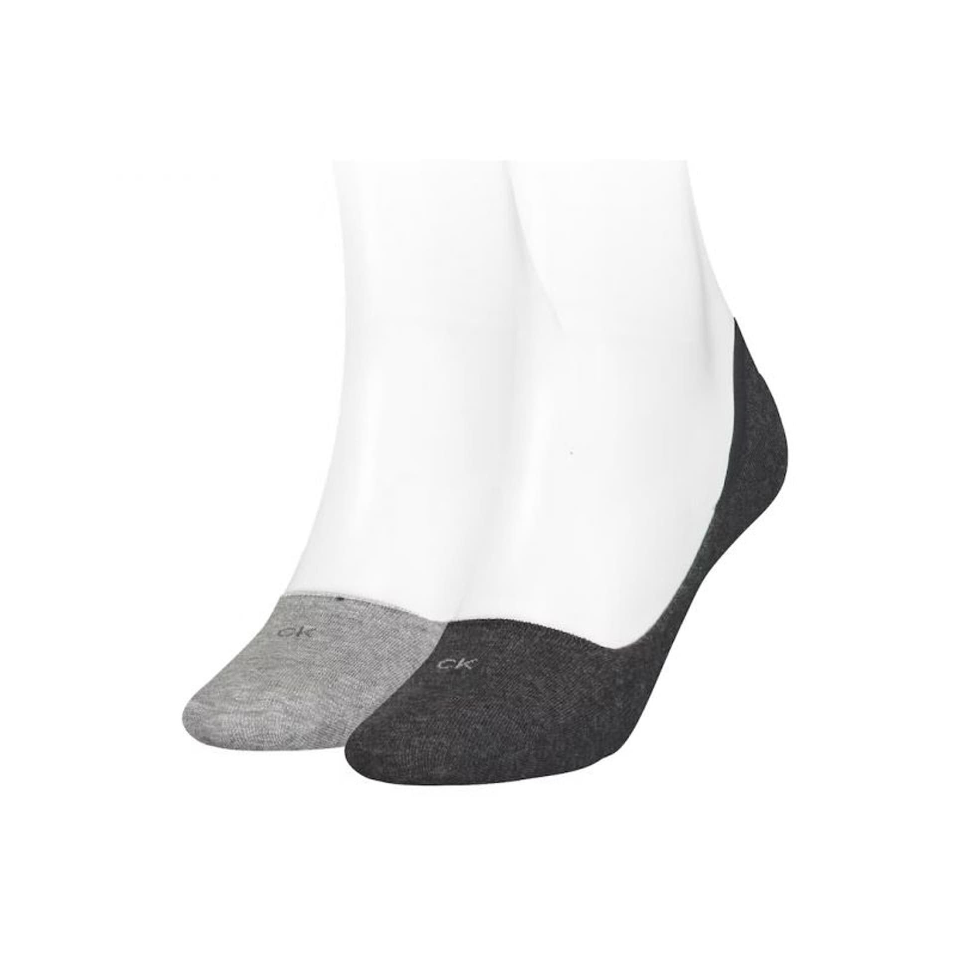 

Skarpety Calvin Klein Footie Low Cut 2P (kolor Czarny. Szary/Srebrny, rozmiar 39-42)