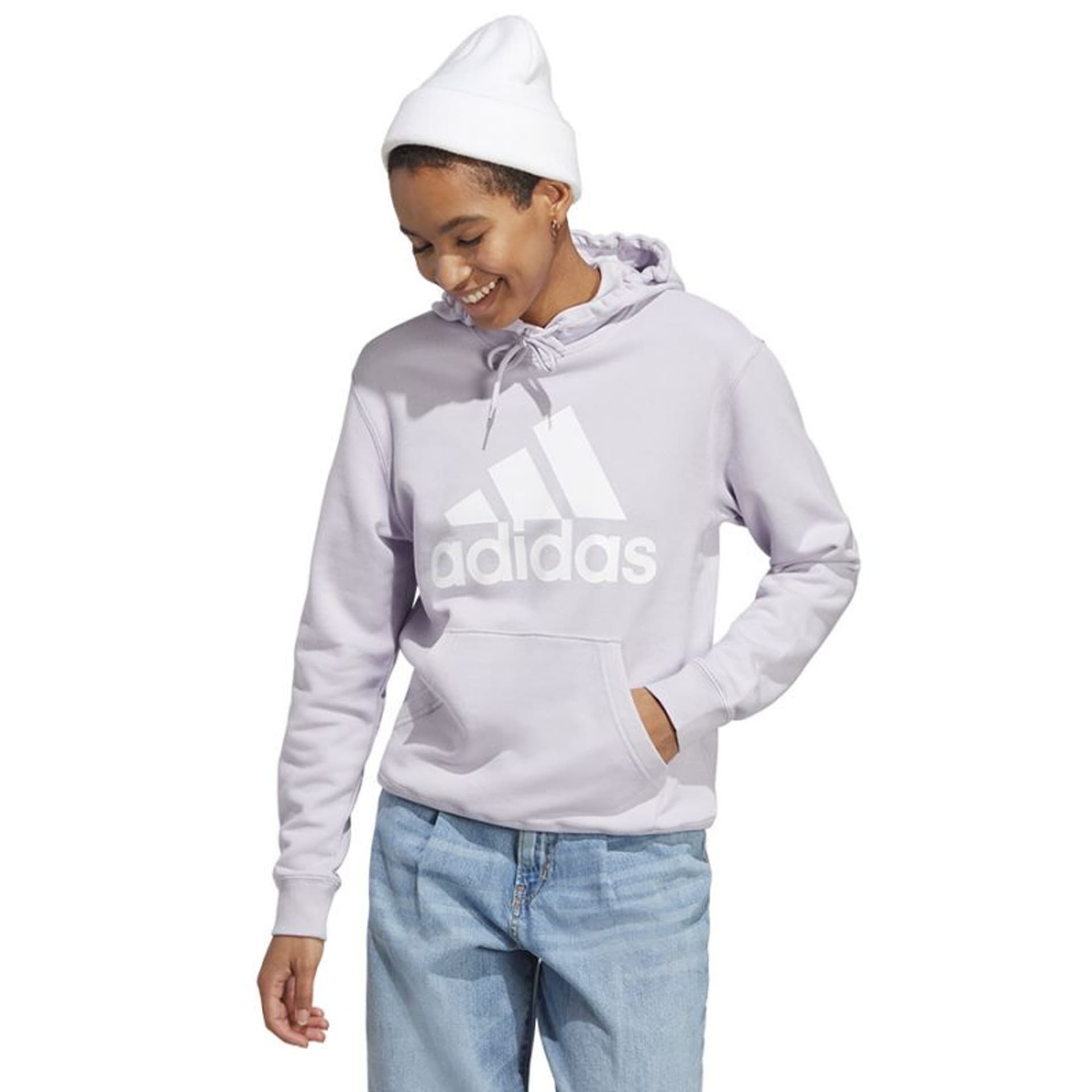 

Bluza adidas Big Logo FT R HD W (kolor Fioletowy, rozmiar L)