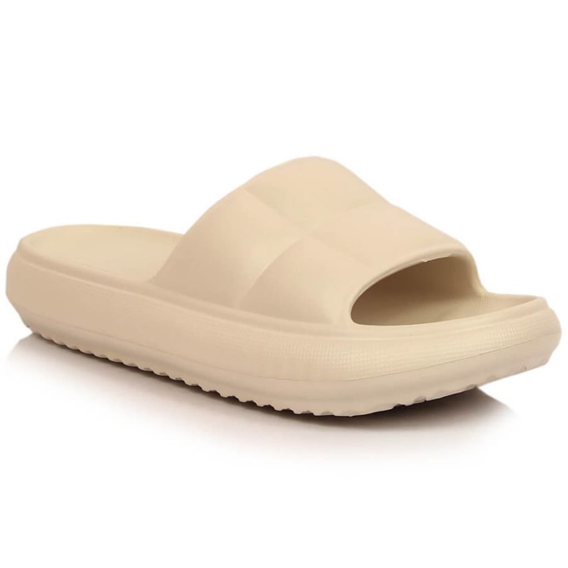 

Klapki na platformie pikowane Vinceza W (kolor Beżowy/Kremowy, rozmiar 40)