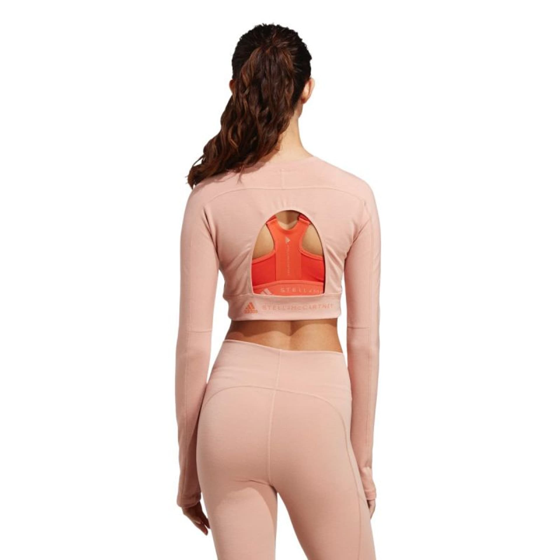 

Koszulka adidas by Stella McCartney Truestrength Cropped Long Sleeve W (kolor Różowy, rozmiar XS)