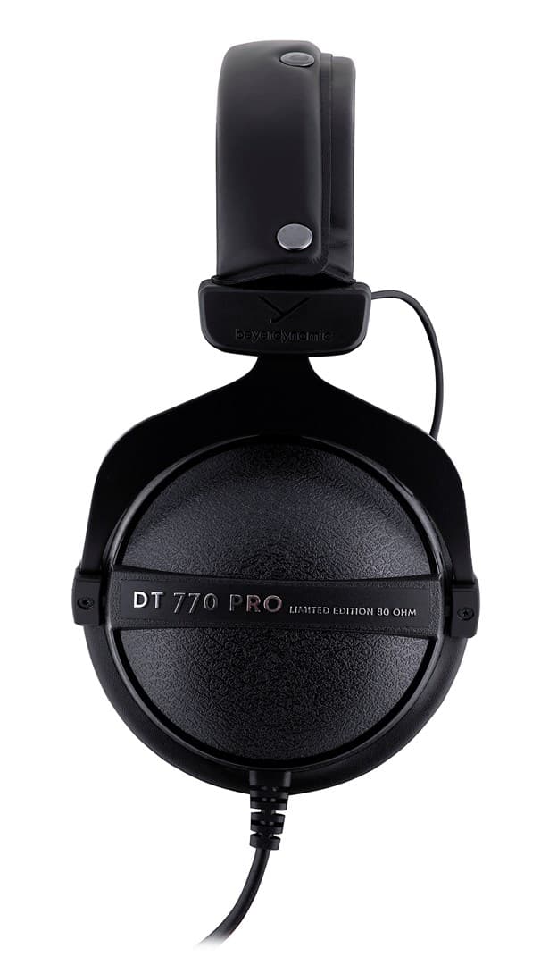 

Beyerdynamic DT 770 PRO 80 OHM BLACK LIMITED EDITION - Słuchawki studyjne zamknięte
