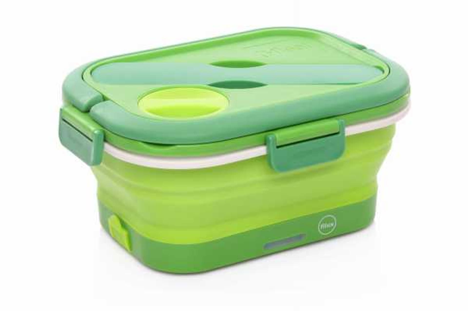 

Podgrzewany składany pojemnik na żywność 1L Lunch Box Filux dodatki