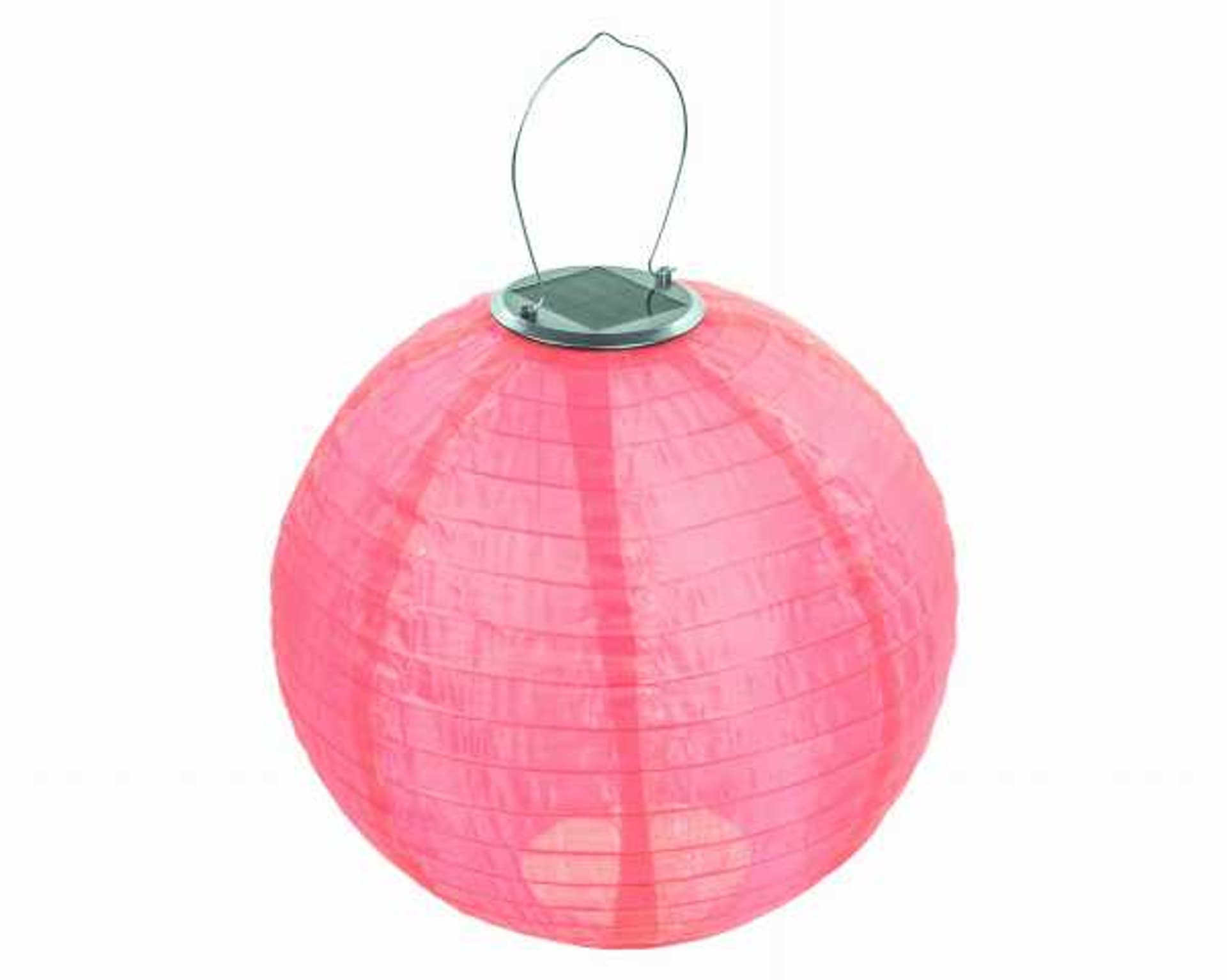 

Lampion solarny ogrodowy 30cm zewnętrzny czerwony lampa solarna JoyLight