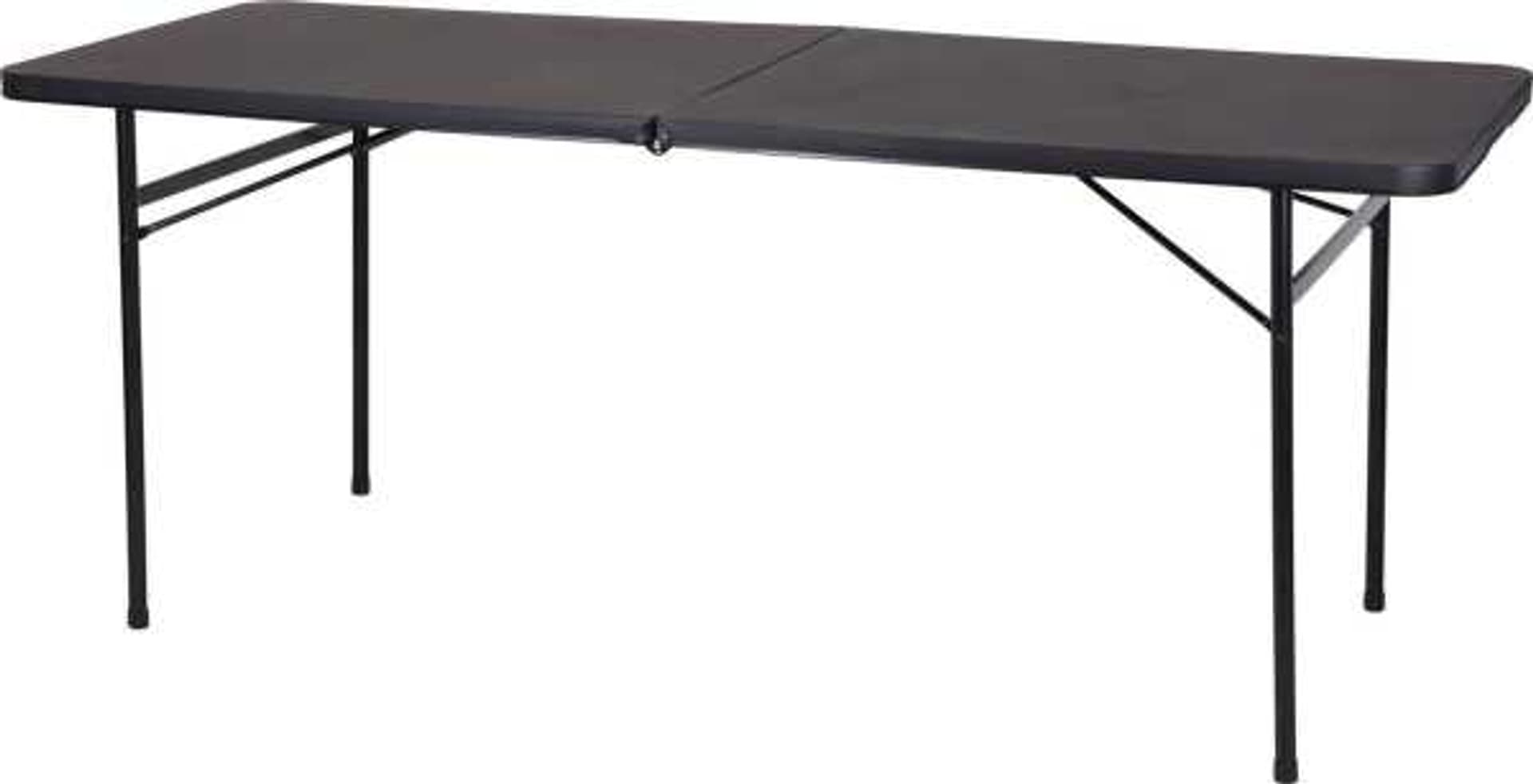 

Stół składany ogrodowy 180x68x73cm czarny