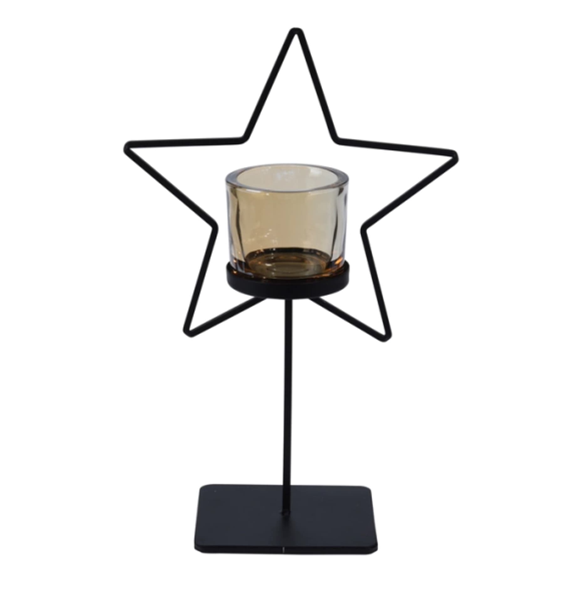 

Świecznik Gwiazda na jedną świece Tealight 38cm