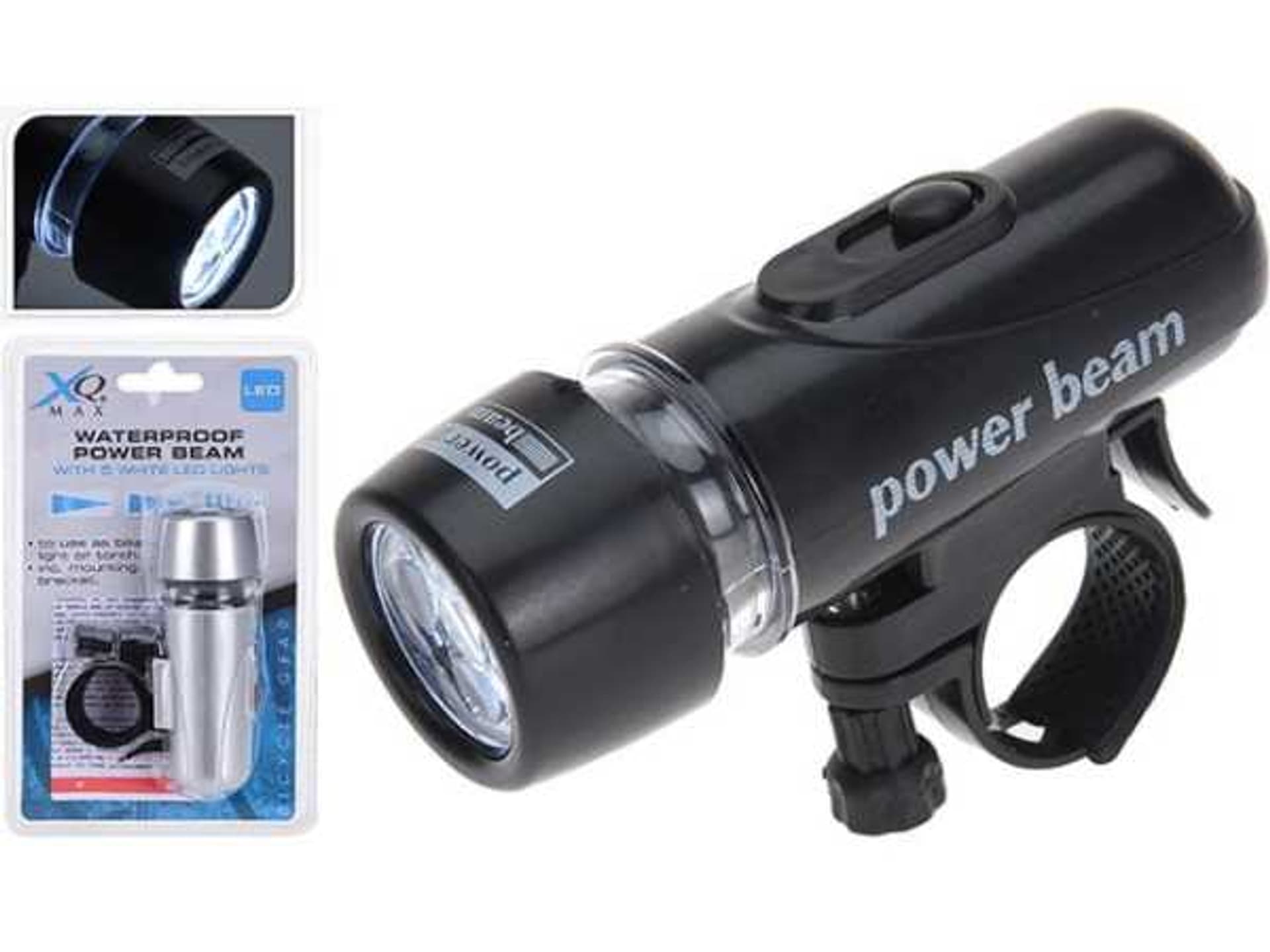 

Lampka rowerowa 5-led 7x5,5x2cm