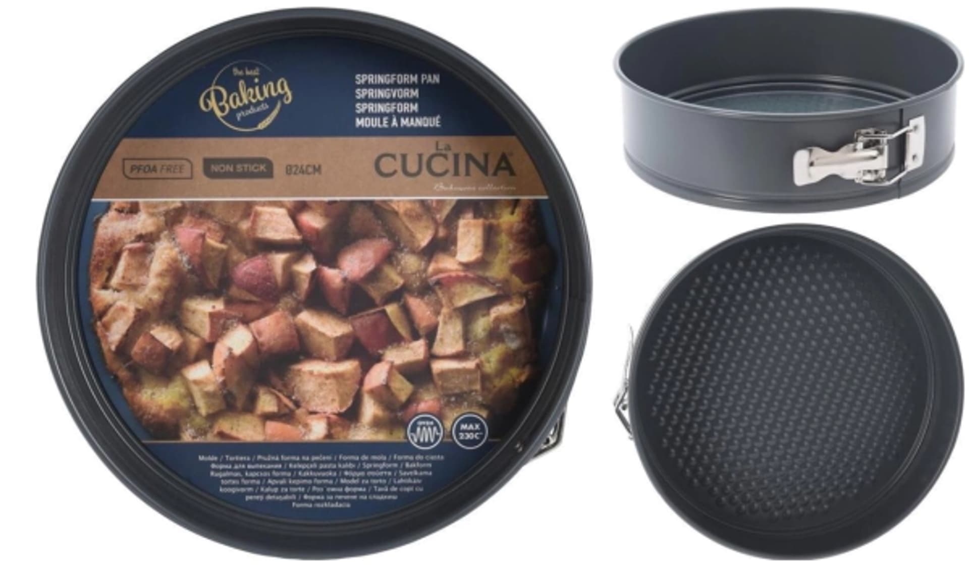 

Forma do pieczenia okrągła 24cm Non-stick
