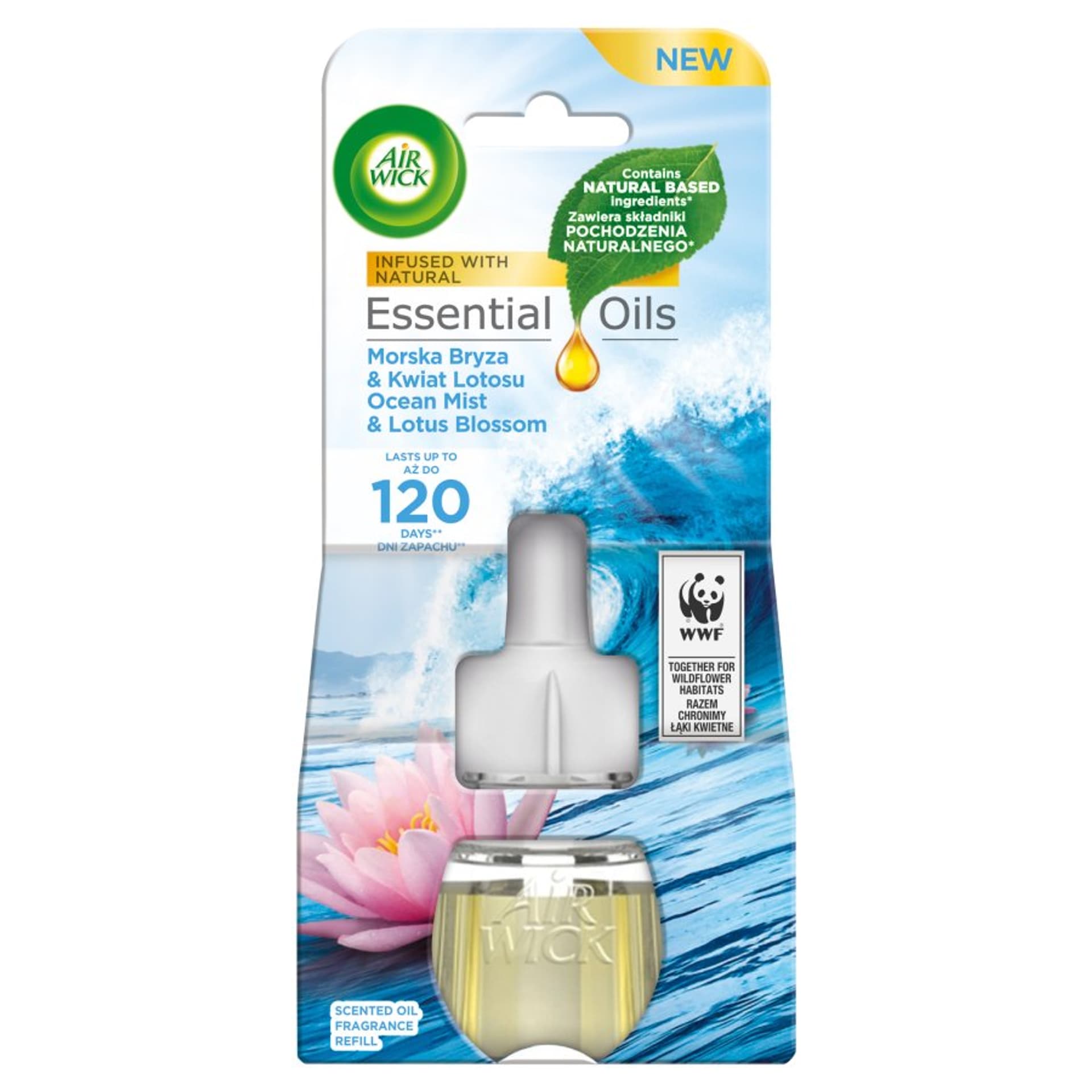 

Air Wick Elekt. Morska Bryza i Lotos 19ml Wkład