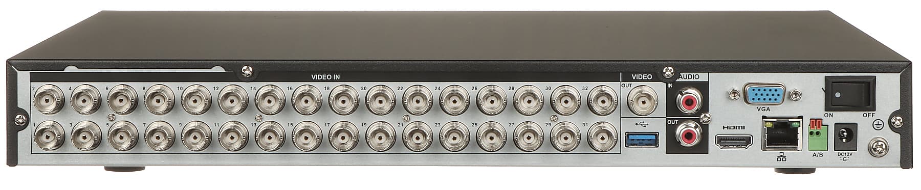 

REJESTRATOR AHD, HD-CVI, HD-TVI, CVBS, TCP/IP XVR5232AN-4KL-I3 32 KANAŁY DAHUA