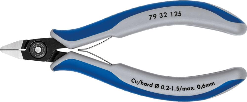 

Szczypce tnące boczne, precyzyjne, 125 mm, 79 32 125, KNIPEX