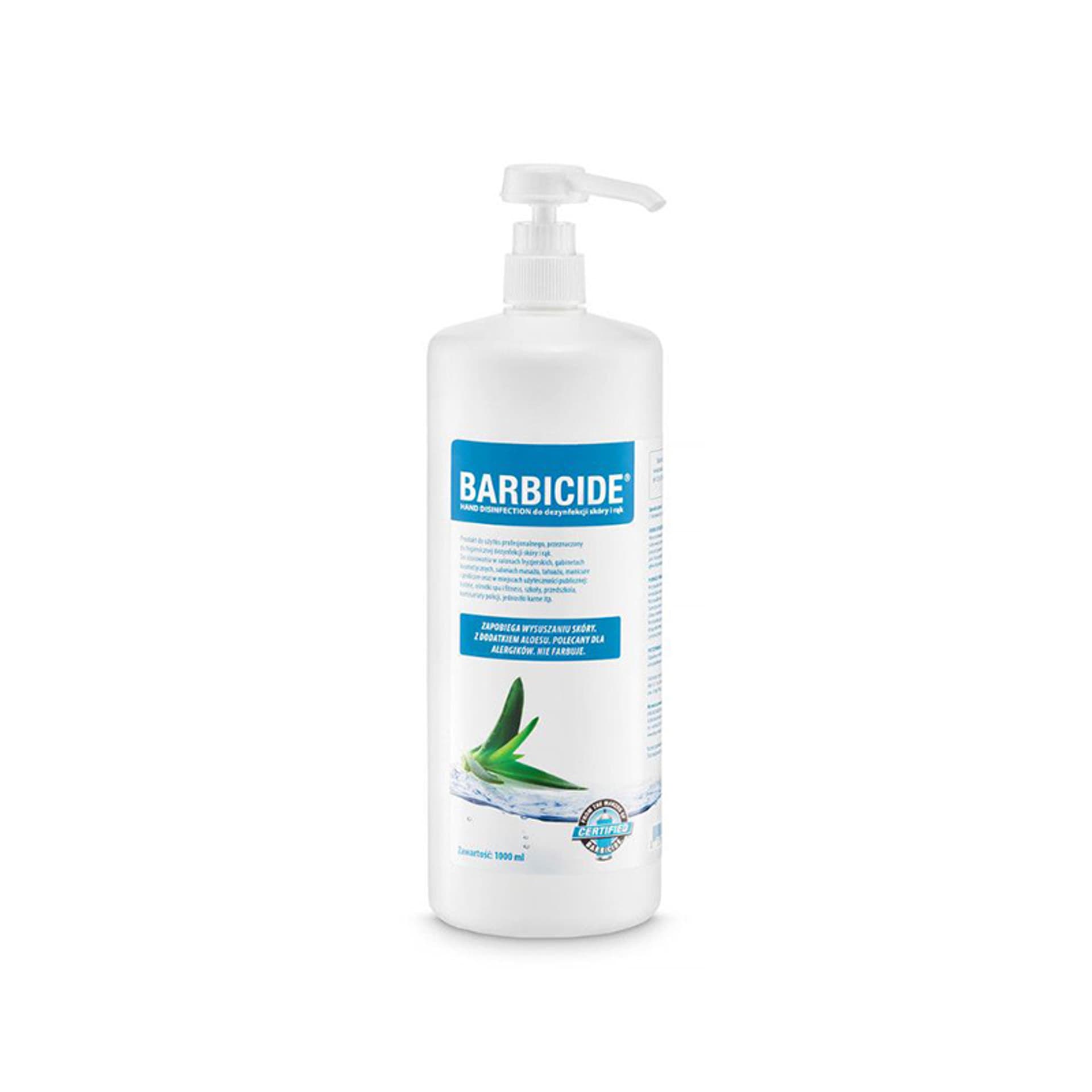 

Barbicide hand disinfection do dezynfekcji rąk i skóry 1000 ml