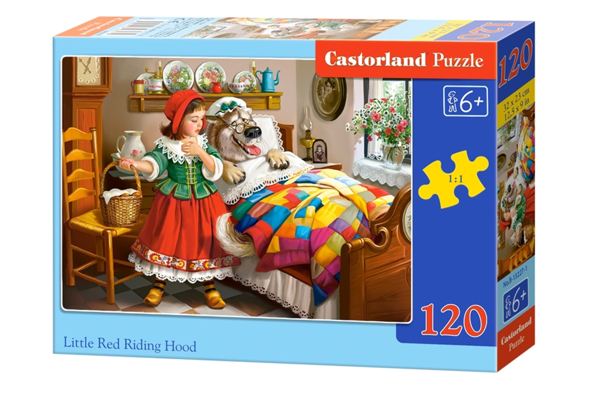 

CASTORLAND Puzzle 120el. Little Red Riding Hood - Czerwony Kapturek