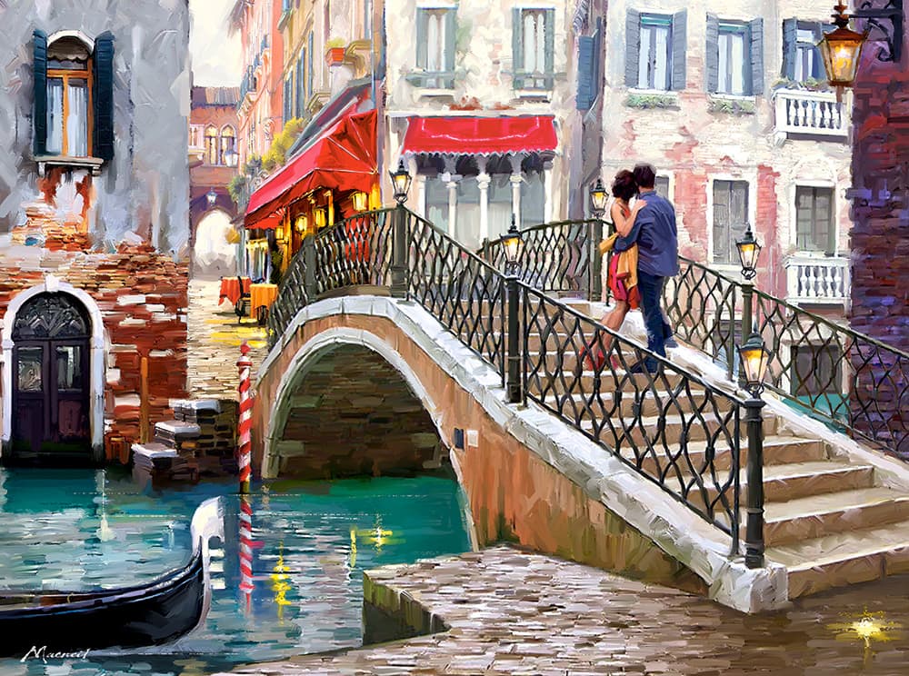 

CASTORLAND Puzzle układanka 2000 elementów Venice Bridge - Wenecki Most 92x68cm