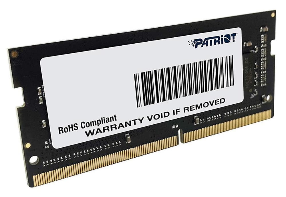 

Pamięć RAM Patriot Memory Signature PSD416G26662S (DDR4 SO-DIMM; 1 x 16 GB; 2666 MHz; CL19)