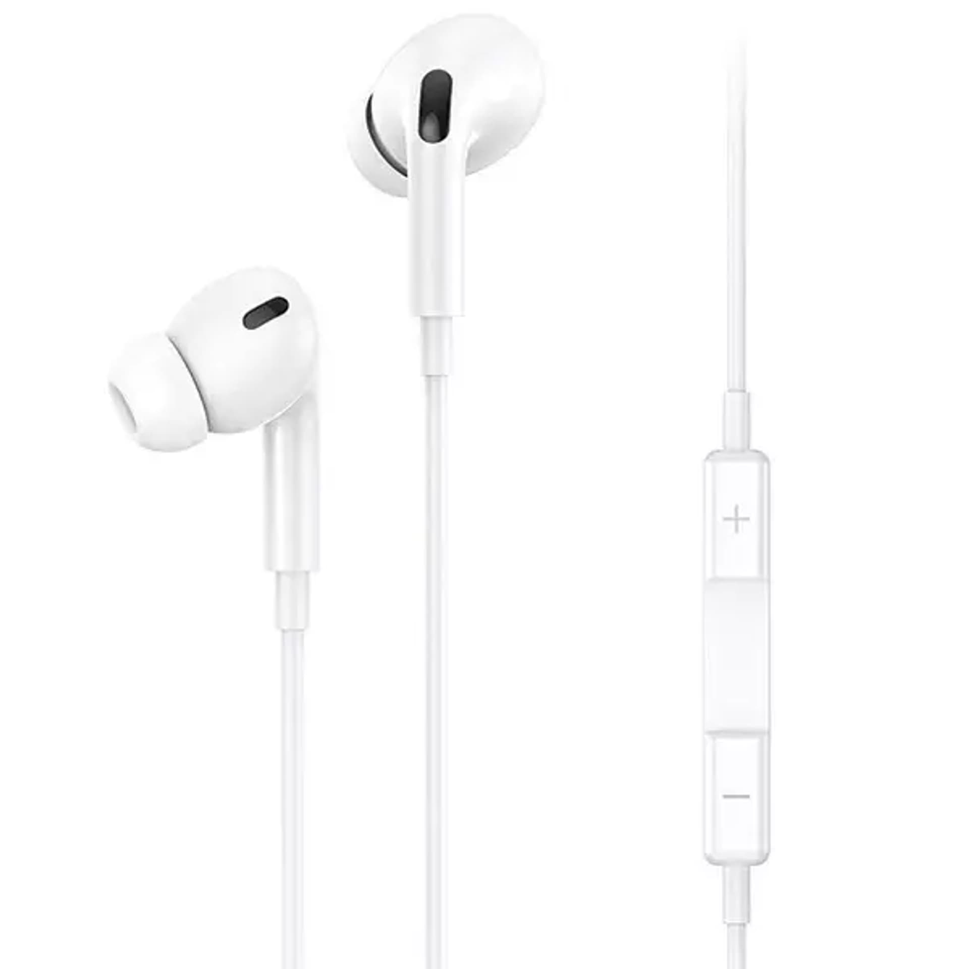

USAMS Słuchawki stereo EP-41 3,5 mm biały/white SJ451HS01