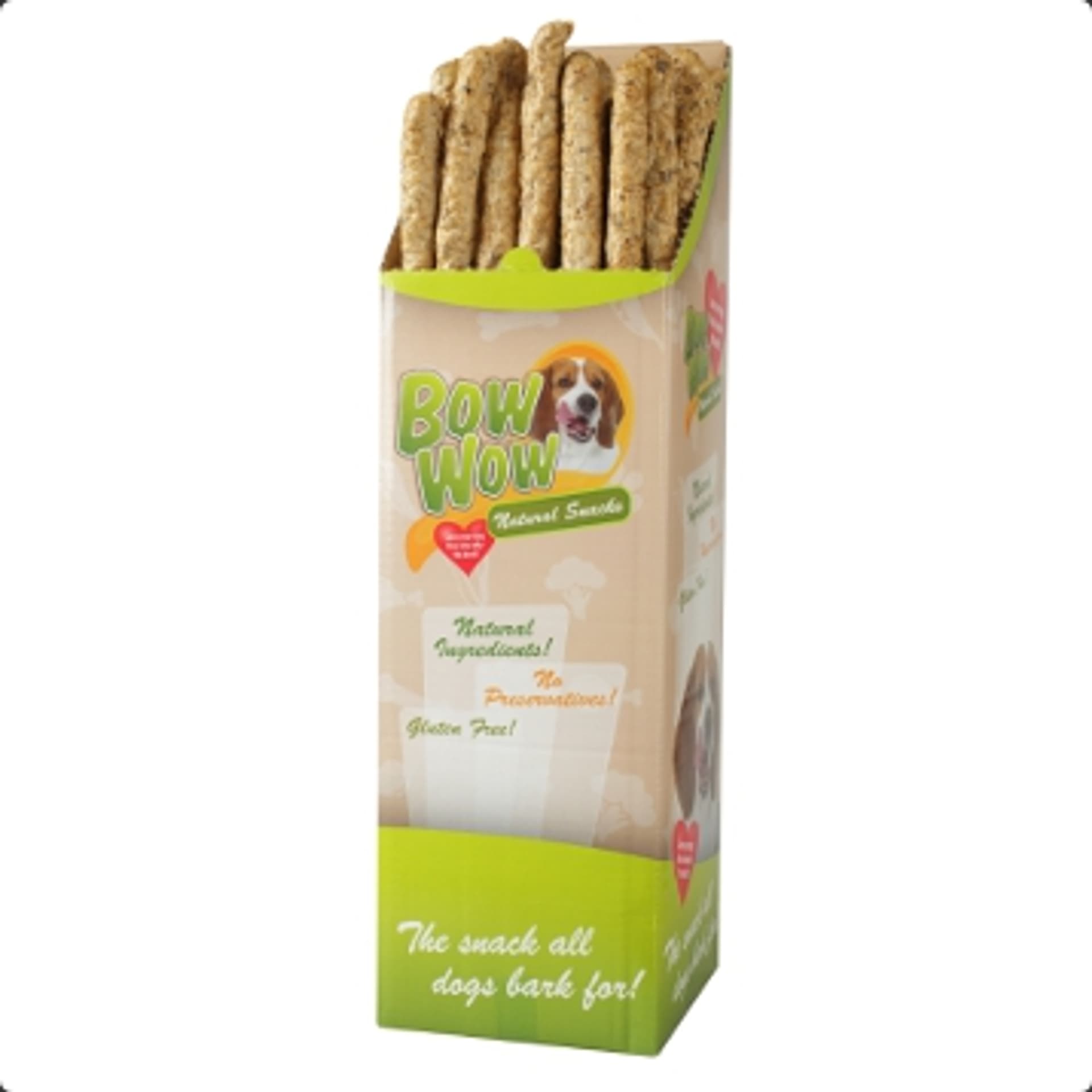 

BOW WOW Kabanosy naturalne z płucami XXL 40szt [BW335]