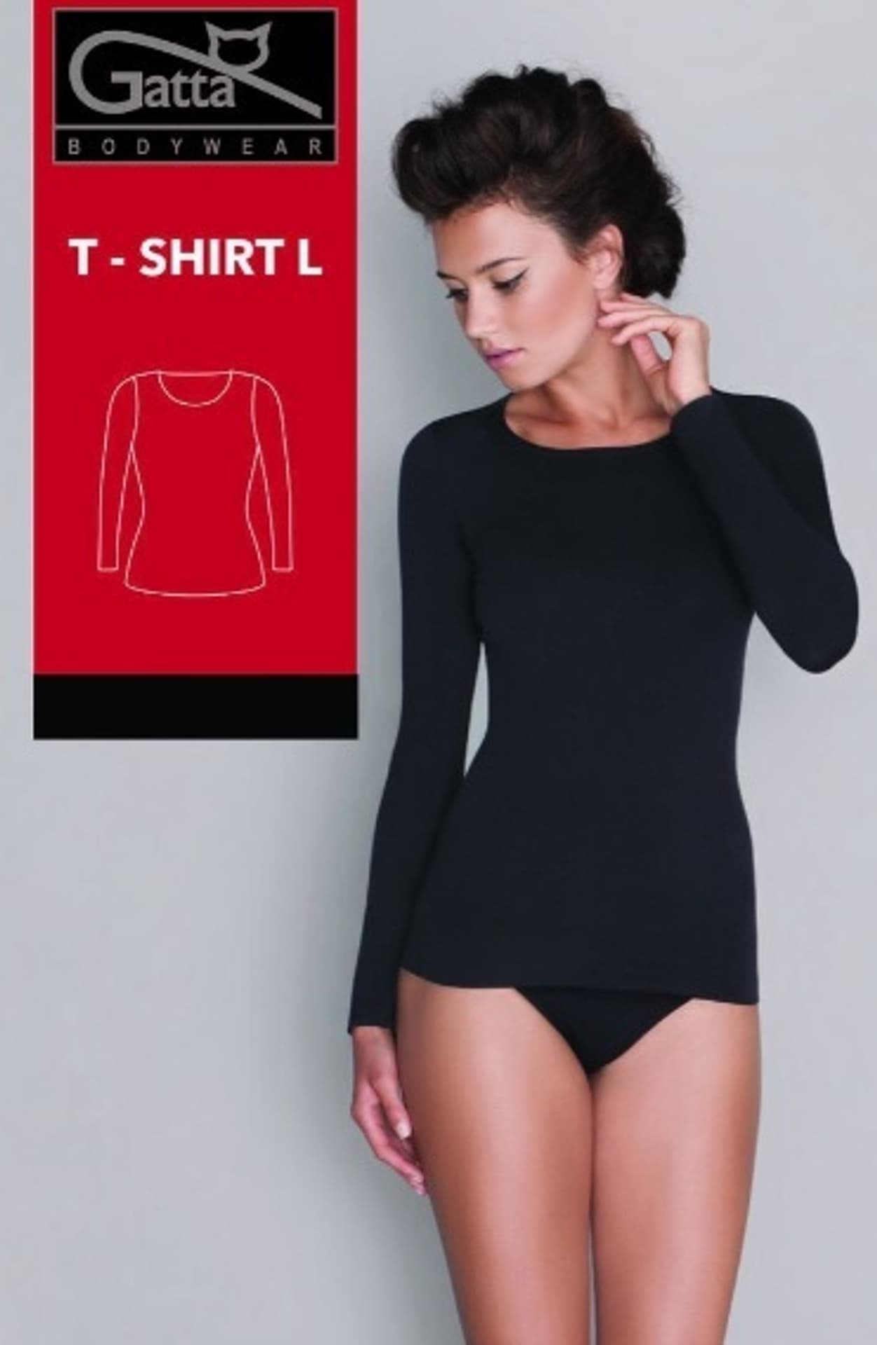 

KOSZULKA GATTA T-SHIRT L 2635S (kolor szary, rozmiar XL)