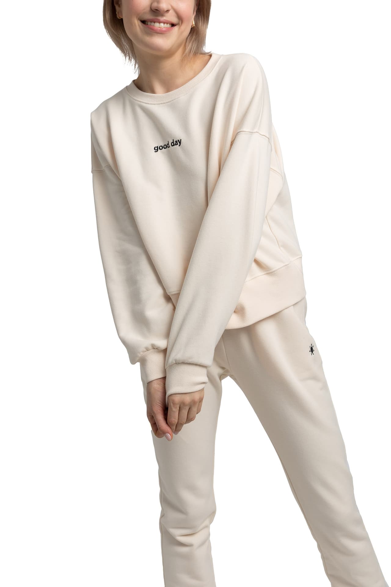 

LA056 Bluza night-day - waniliowa (kolor ecru, rozmiar XXL)