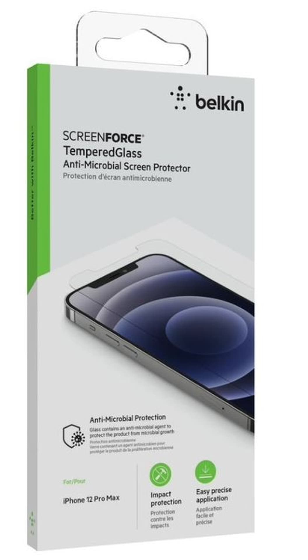 

Szkło ochronne ScreenForce TemperedGlass iPhone 12 Pro Max