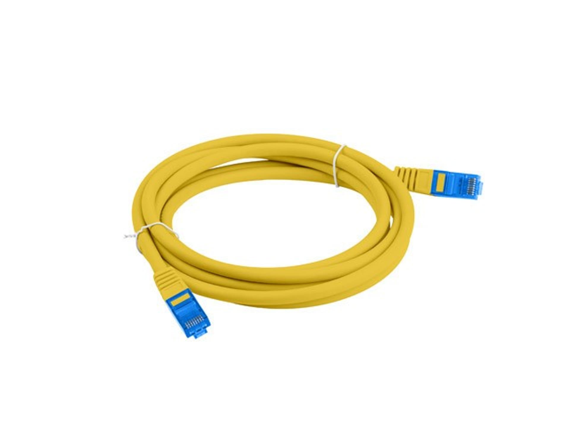 

Patchcord kat.6a S/FTP CCA 0.5m Żółty