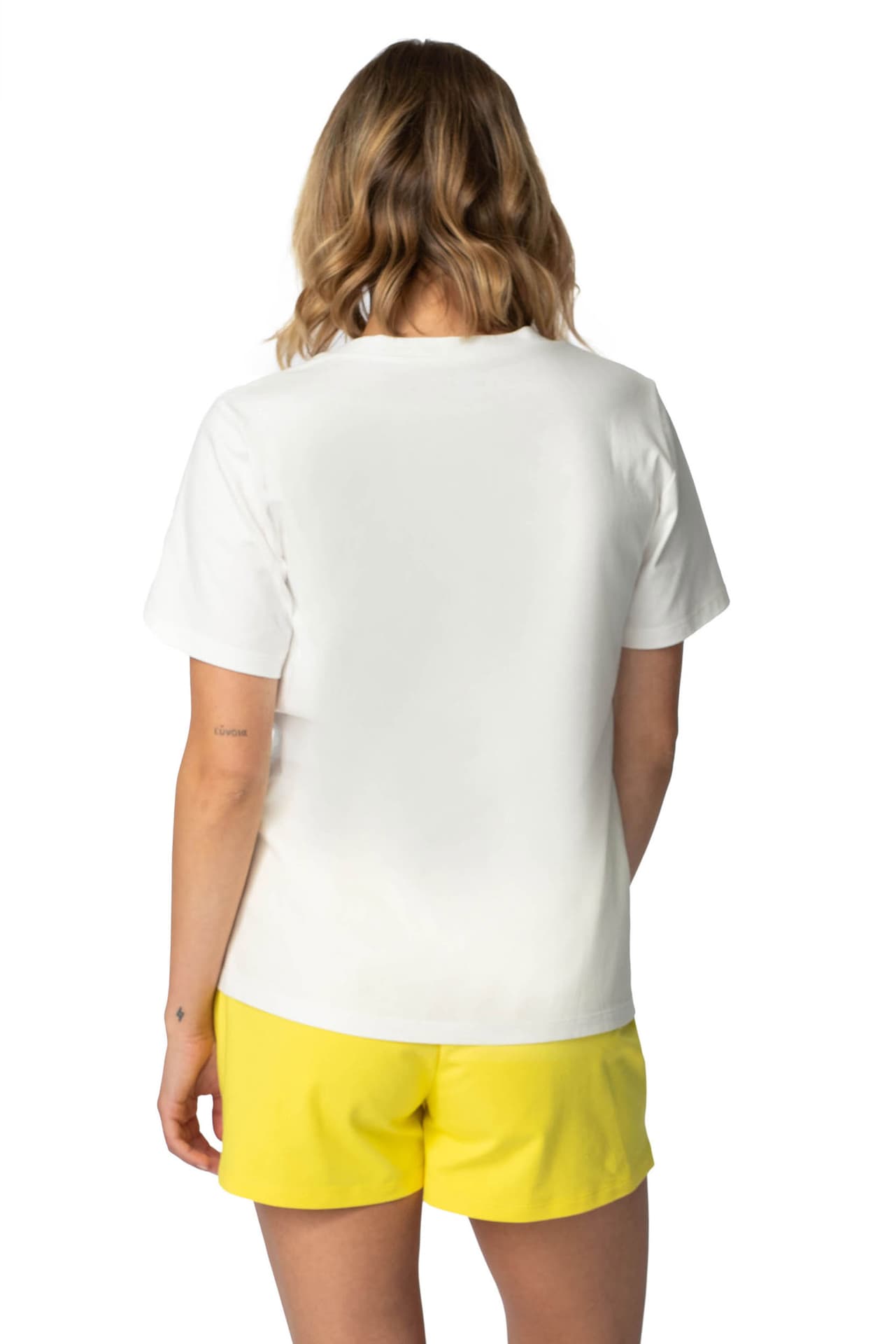 

LA109 T-shirt z napisem LALUPA sea life - ecru (kolor ecru, rozmiar XXL)