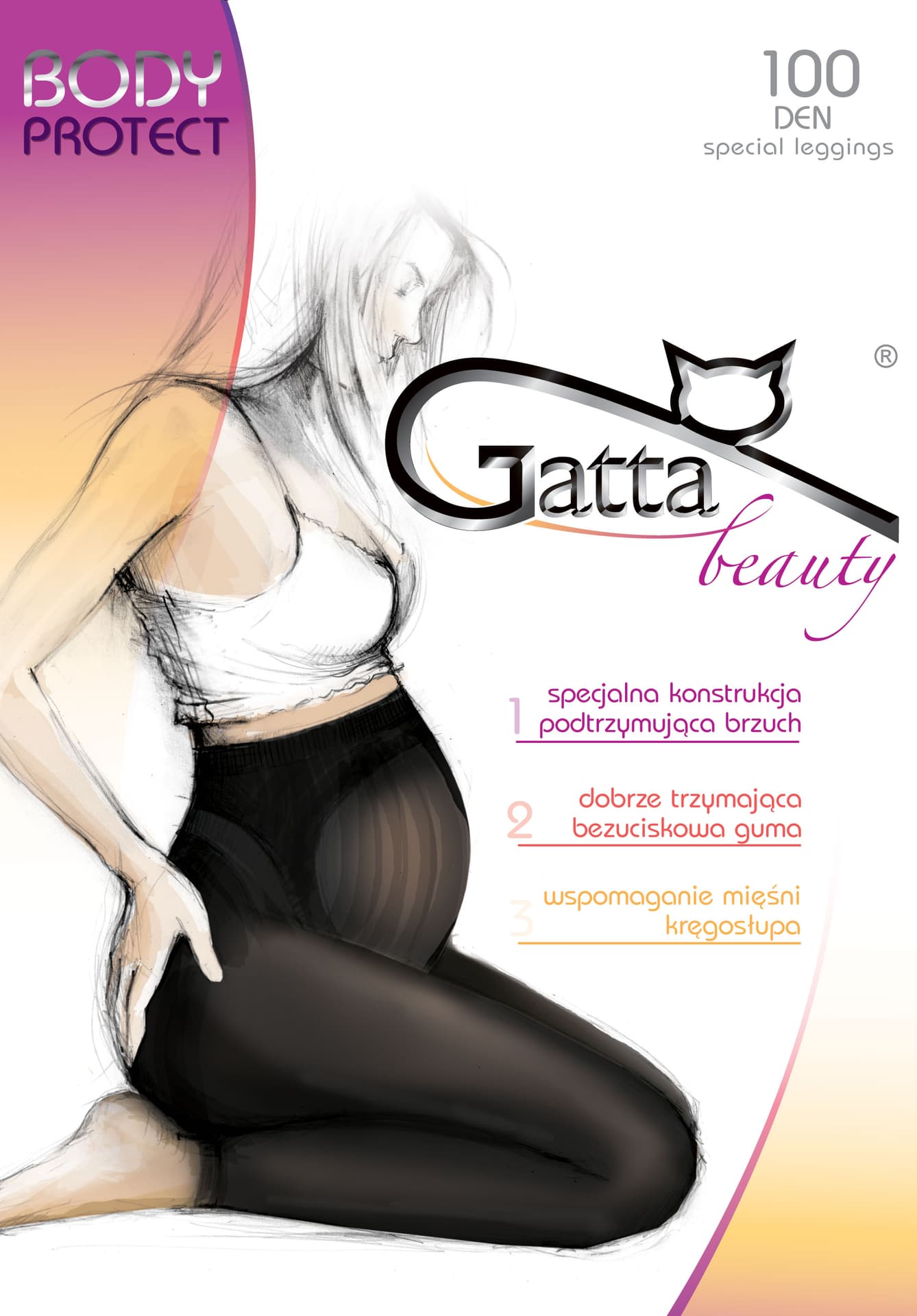 

LEGGINSY GATTA BODY PROTECT 100 (kolor topino, rozmiar 3)