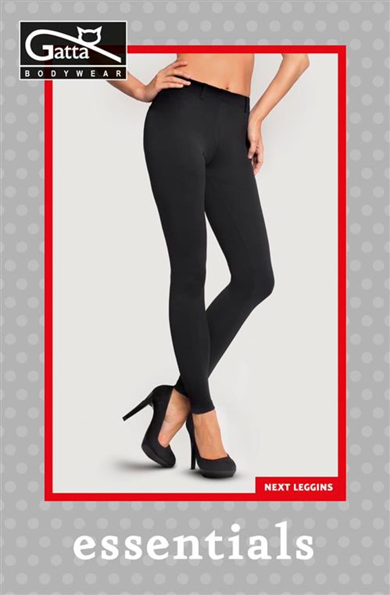 

LEGGINSY GATTA NEXT LEGGINS BLACK (kolor czarny, rozmiar M)