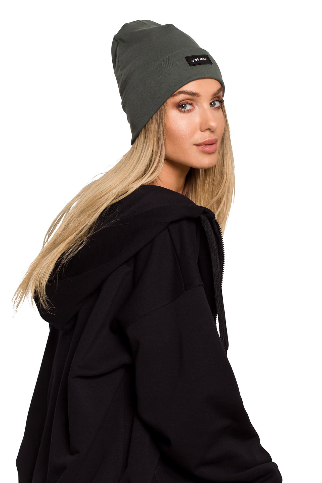 

M624 Czapka beanie - militarna zieleń (kolor khaki, rozmiar uniwersalny)