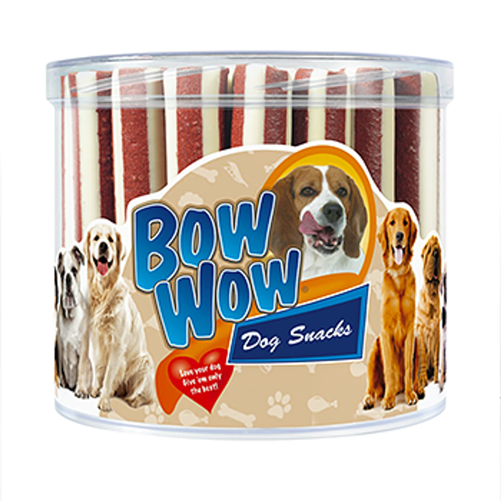 

BOW WOW Rurki z salami 35szt [BW164]