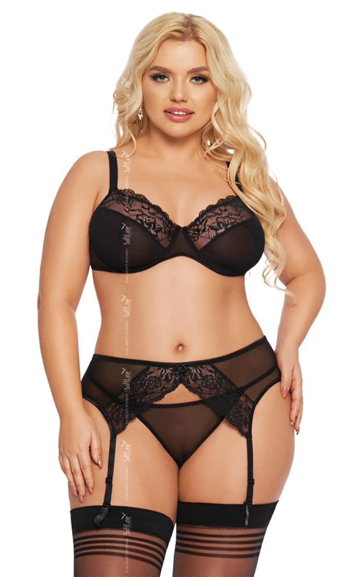 

Marella czarny plus size 1903 (kolor czarny, rozmiar 2xl)