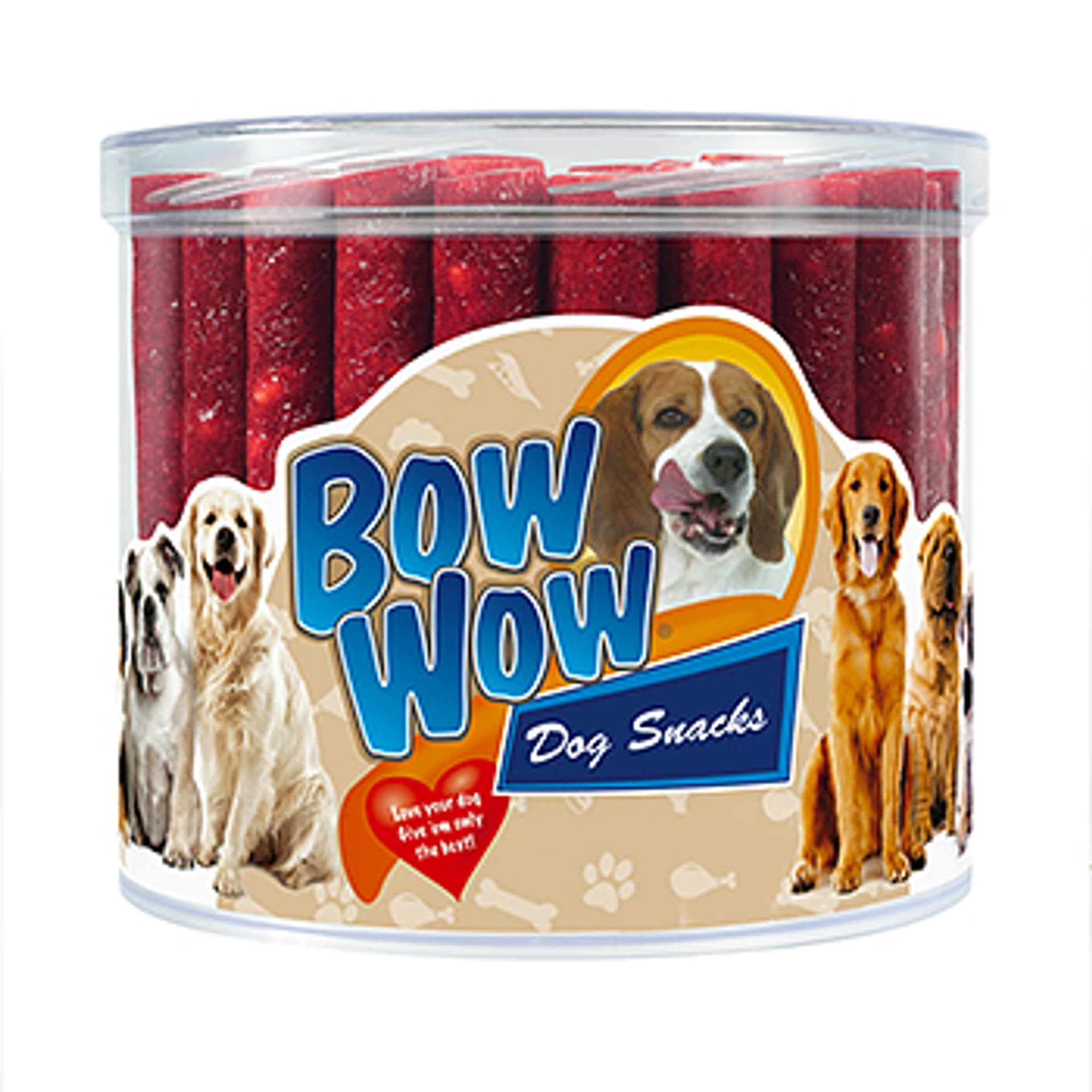 

BOW WOW Mini salami węgierskie 12,5cm 60szt [BW465]