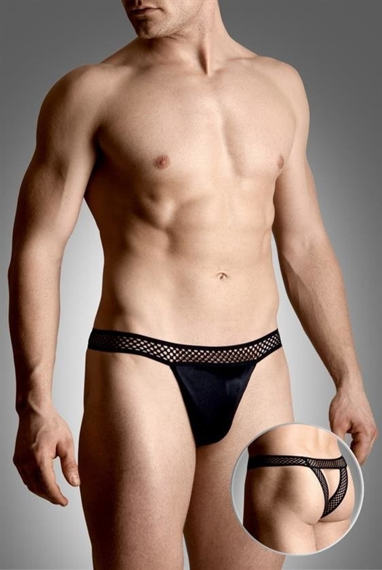 

Mens thongs 4486 czarny (kolor czarny, rozmiar XL)