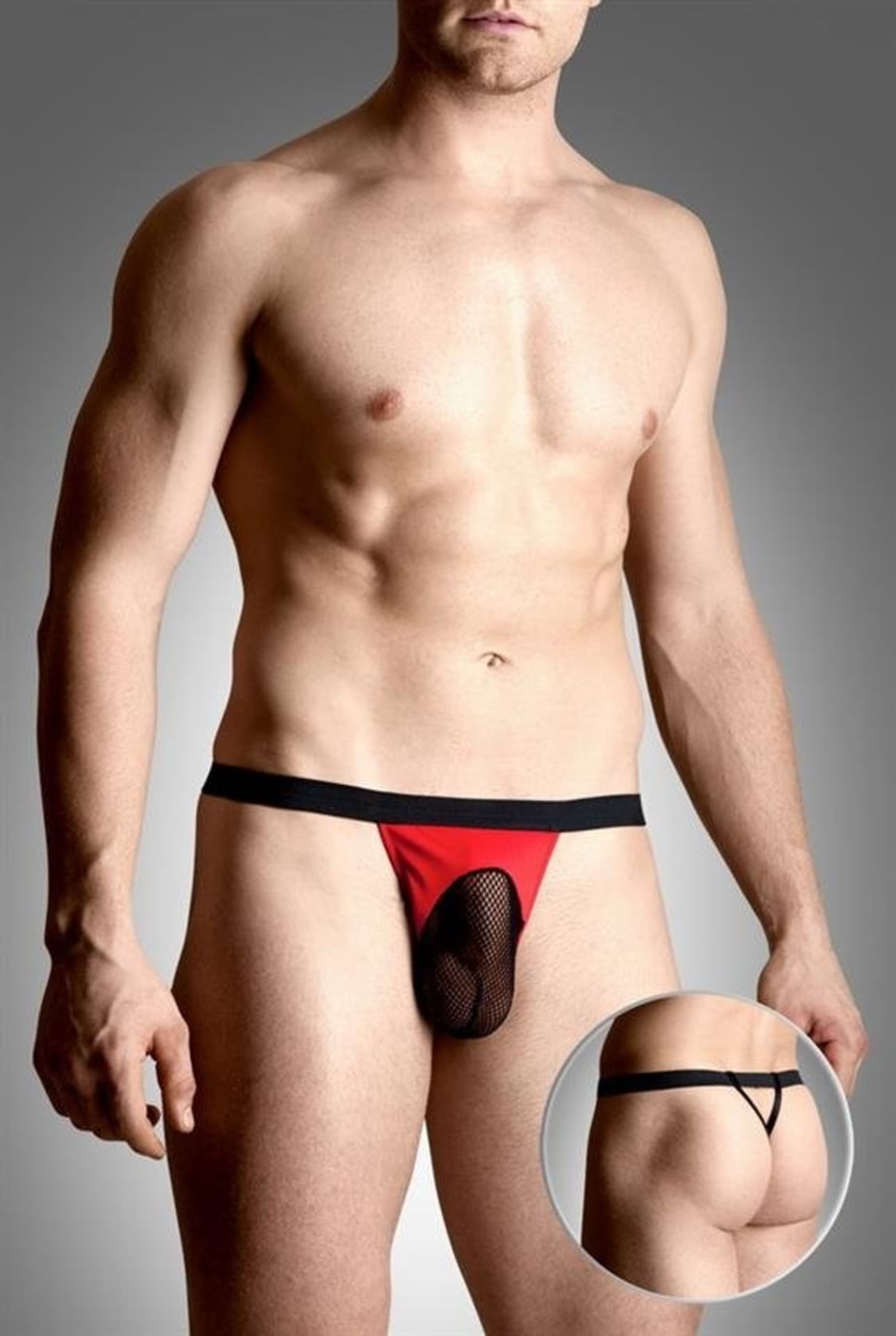

Mens thongs 4494 czerwony (kolor czerwony, rozmiar XL)