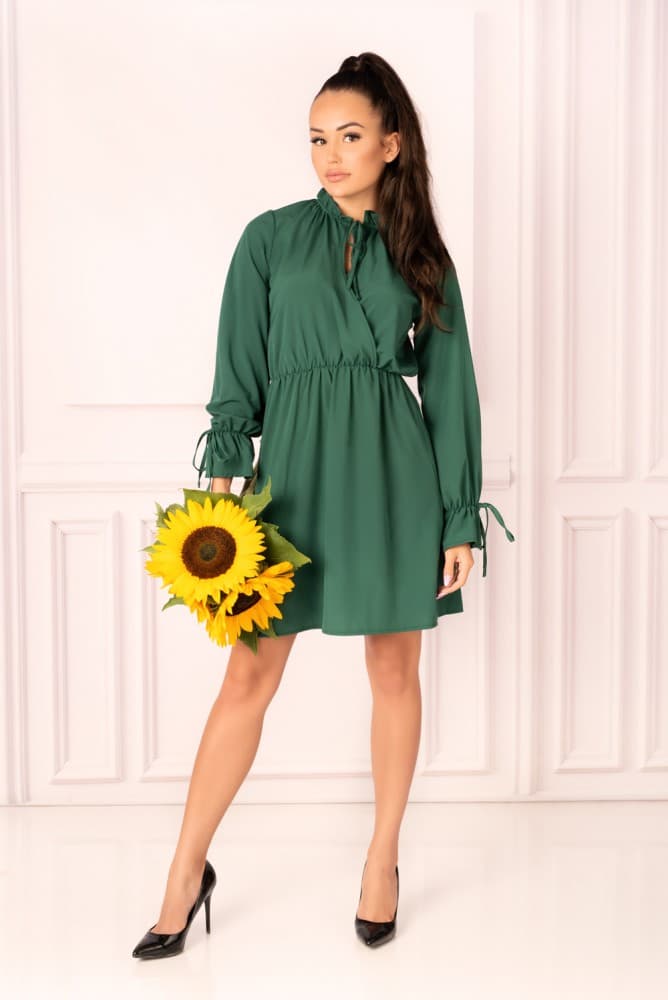 

Mirava Dark Green sukienka (kolor zielony, rozmiar L)