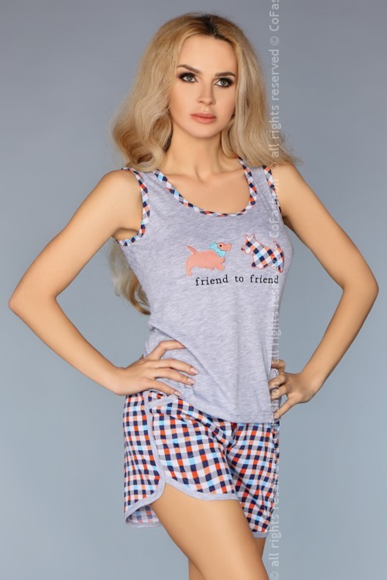 

MODEL 720 ORANGE piżama (kolor jak na zdjęciu, rozmiar XL)