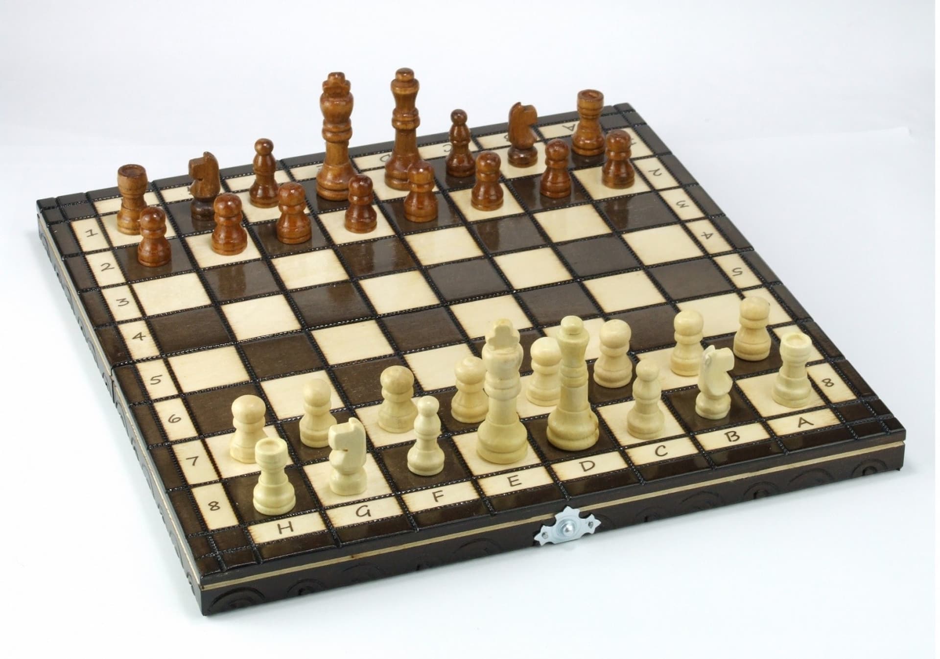 

Szachy drewniane klasyczne 31 cm
