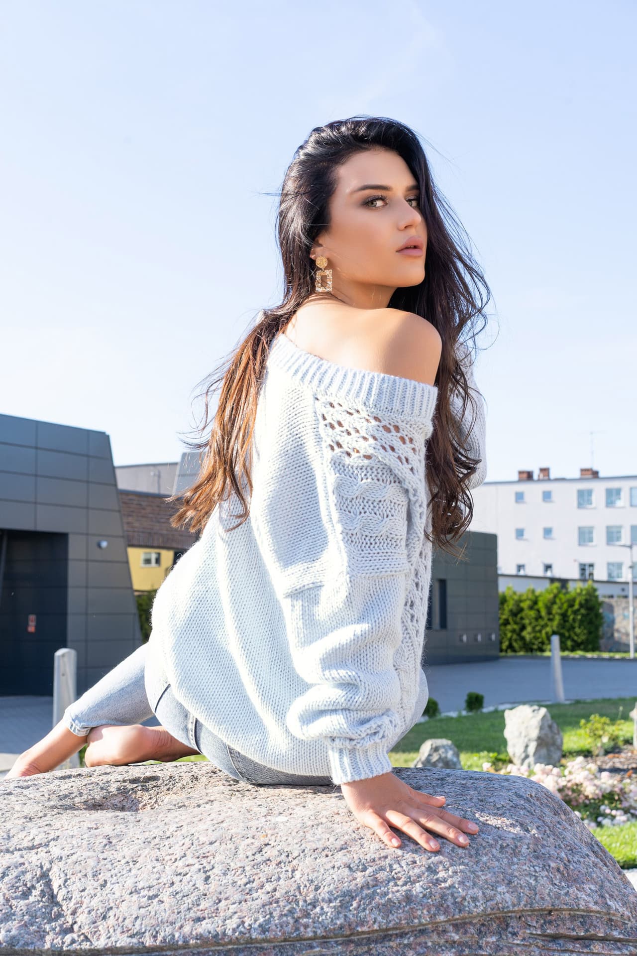 

Nicaia Light Blue sweter (kolor niebieski, rozmiar, Kolor niebieski/rozmiar one size